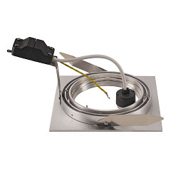 Einbaustrahler New Tria I, ES111, eckig