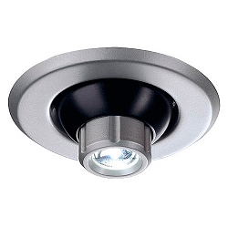 FOCU-LED Eyeball silber-metallic/ schwarz LED warm wei�