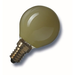 RADIUM Lampenwerk TROPFENLAMPE D 11W/240/E14 gelb