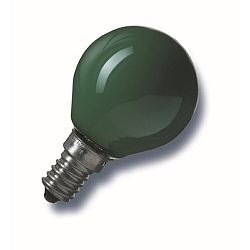 RADIUM Lampenwerk TROPFENLAMPE D 11W/240/E14 gr&uuml;n