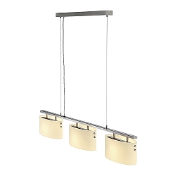 Pendelleuchte ROVEN metall brushed 