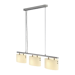 Pendelleuchte ROVEN metall brushed 