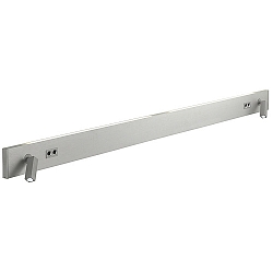 TIDUR WALL DOUBLE Profilleuchte, silbergrau