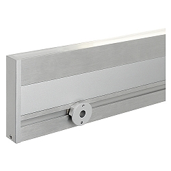 TIDUR WALL DOUBLE Profilleuchte, silbergrau