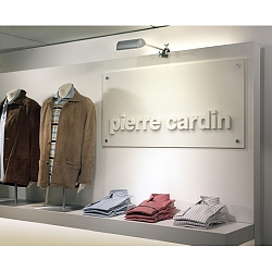 Nepro Displaystrahler silber-grau / chrom 