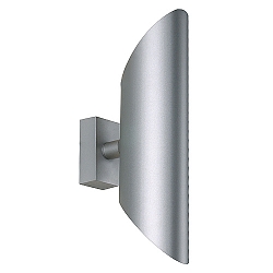 Ova Wall I Wandleuchte silber-grau
