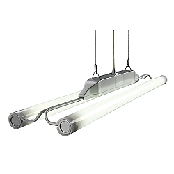 Twintube silber-grau 