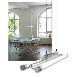 Twintube silber-grau 