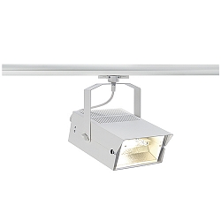 SLV HQI-TS Flood 150 Watt 3-Phasen-Stromschienen-Strahler wei&szlig;