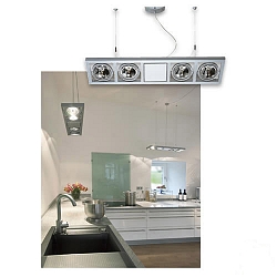 Aixlight� Long  QRB 4 silber-grau 