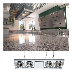 Aixlight� Long  QRB 4 silber-grau 