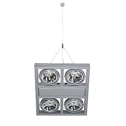 Aixlight� Square  QRB 4 silber-grau 