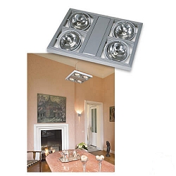 Aixlight� Square  QRB 4 silber-grau 