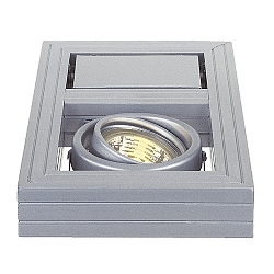 AIXLIGHT KARDAFRAME WALL GU10 Wandleuchte silbergrau 