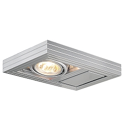 AIXLIGHT KARDAFRAME WALL GU10 Wandleuchte silbergrau 