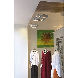 Aixlight� Square  ES111 silber-grau 