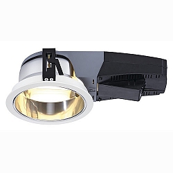 SLV ESSENS KS Universal Downlight wei&szlig; 1x26 Watt flach