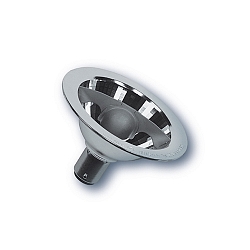 10 St�ck RADIUM Skylight, 12 Volt mit Reflektor silber Sockel BA15d