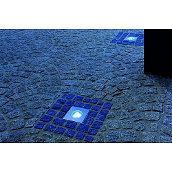 Wetsy PowerLED Einbauleuchte quadratische Blende