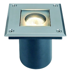 Adjust Quadro GU10 Einbauleuchte mit Edelstahlblende 