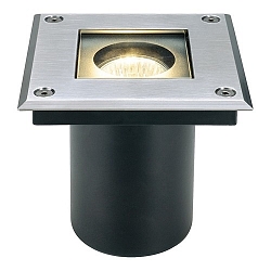 Adjust Quadro GU10 Einbauleuchte mit Edelstahlblende 