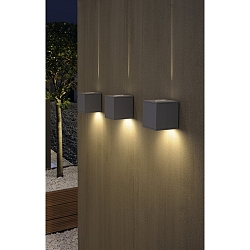 BIG�THEO�BEAM Wandleuchte silbergrau