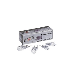 Niederdruck Stiftsockellampe, Klar, G4 5 Watt