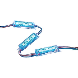 RGB Mini LED Modul-Kette 25x3 Superflux 3in1LED RGB