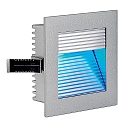 Frame Curve LED LED blau silber-grau