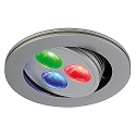 LED Einbaustrahler TRITON�LED�RGB silbergrau, LED RGB