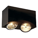 ACRYL�BOX 2er QRB 111 schwarz/transluzent