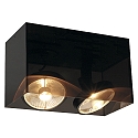 ACRYL�BOX 2er ES 111 schwarz/transluzent