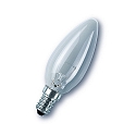 RADIUM Kerzenlampe klar, Sockel E14 15 Watt