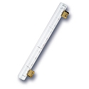 25 St�ck RADIUM Kristallina� -Lampe zweiseitig gesockelt, klar, Sockel S14s
