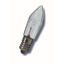 3er Set Top-Kerzenlampe f�r Weihnachtskette, Sockel E10 3 Watt f�r Lichterkette 7-teilig 
