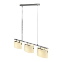 Pendelleuchte ROVEN metall brushed