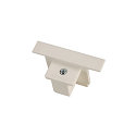 EUTRAC Endwinkel f�r 3-Phasen HV-Einbauschiene wei� 