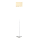 MALANG�Standleuchte Glas satiniert, chrom/wei�  