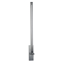 Wandleuchte WL 160 T5 alu geb�rstet