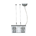 Aixlight� Square MR 16 silber-grau