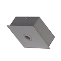 AIXLIGHT PENDANT BAUKASTENSYSTEM ROSETTE MIT EINSPEISEKABEL silbergrau 