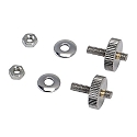 AIXLIGHT PENDANT BAUKASTENSYSTEM VERBINDUNGSSCHRAUBEN 2er SET chrom