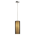 Pendelleuchte LASSON PD-2 Rosette chrom/Schirm schwarz