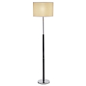 SOPRANA�Standleuchte chrom, schwarz, beige 