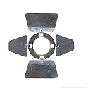 Blendklappen f�r SFL� PAR20 chrom