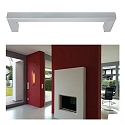 Onio T5 Wandleuchte silber-grau 