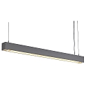 Pendelleuchte RIFFA Dimmbar PD 101 T5 silbergrau