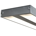 KUNO Deckenleuchte, silber- grau, 2xT5 54W