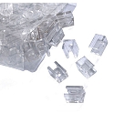 Befestigungsclips f�r PVC Rohr  10 St�ck