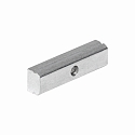 Montagehalter�f�r�LED�Wandprofil Alu eloxiert, 3 St�ck